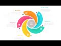 Create 5 Options Spiral Design Infographic Slide in PowerPoint