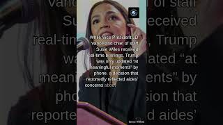 AOC Renews Call to Oust Trump After Report of Situation Room Exclusion