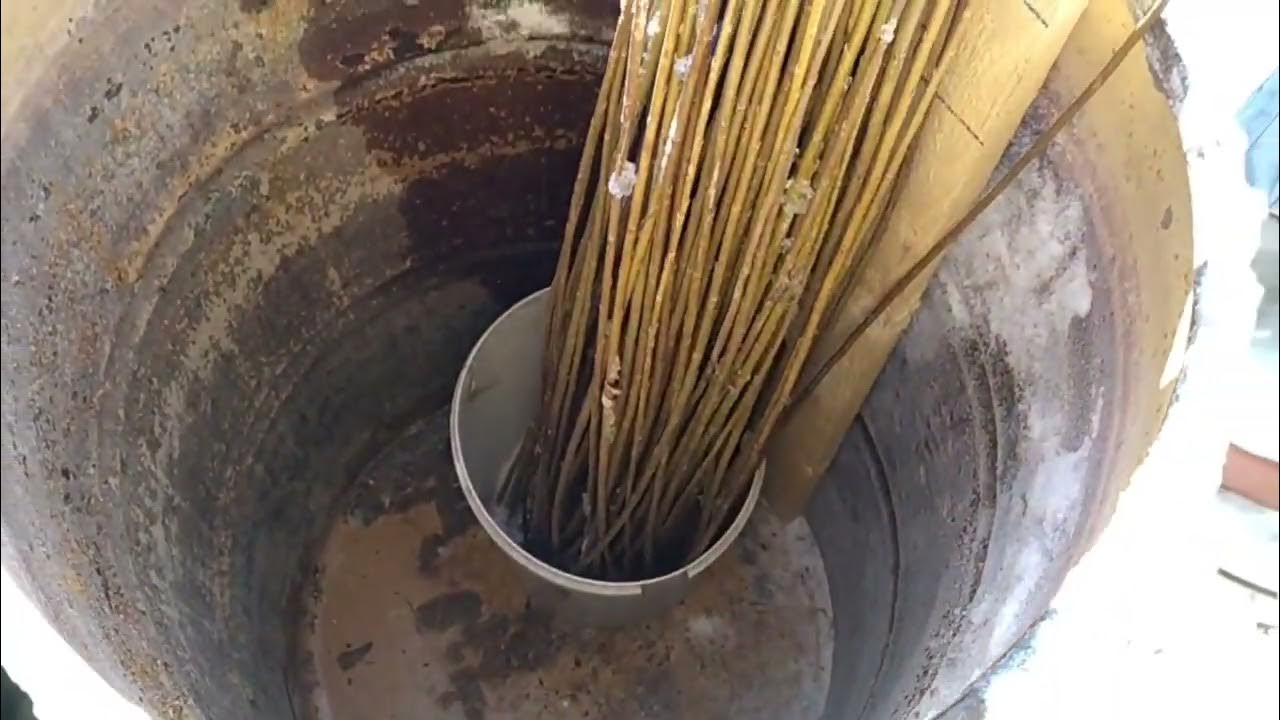 Сортируем ивовый прут для плетения живых конструкций. - YouTube