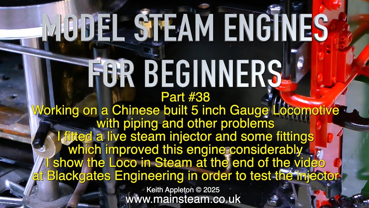 MODEL STEAM ENGINES FOR BEGINNERS - PART #37 - LOCO PIPING - YouTube