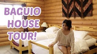 OUR VACATION HOUSE TOUR IN BAGUIO! | Nicole Caluag