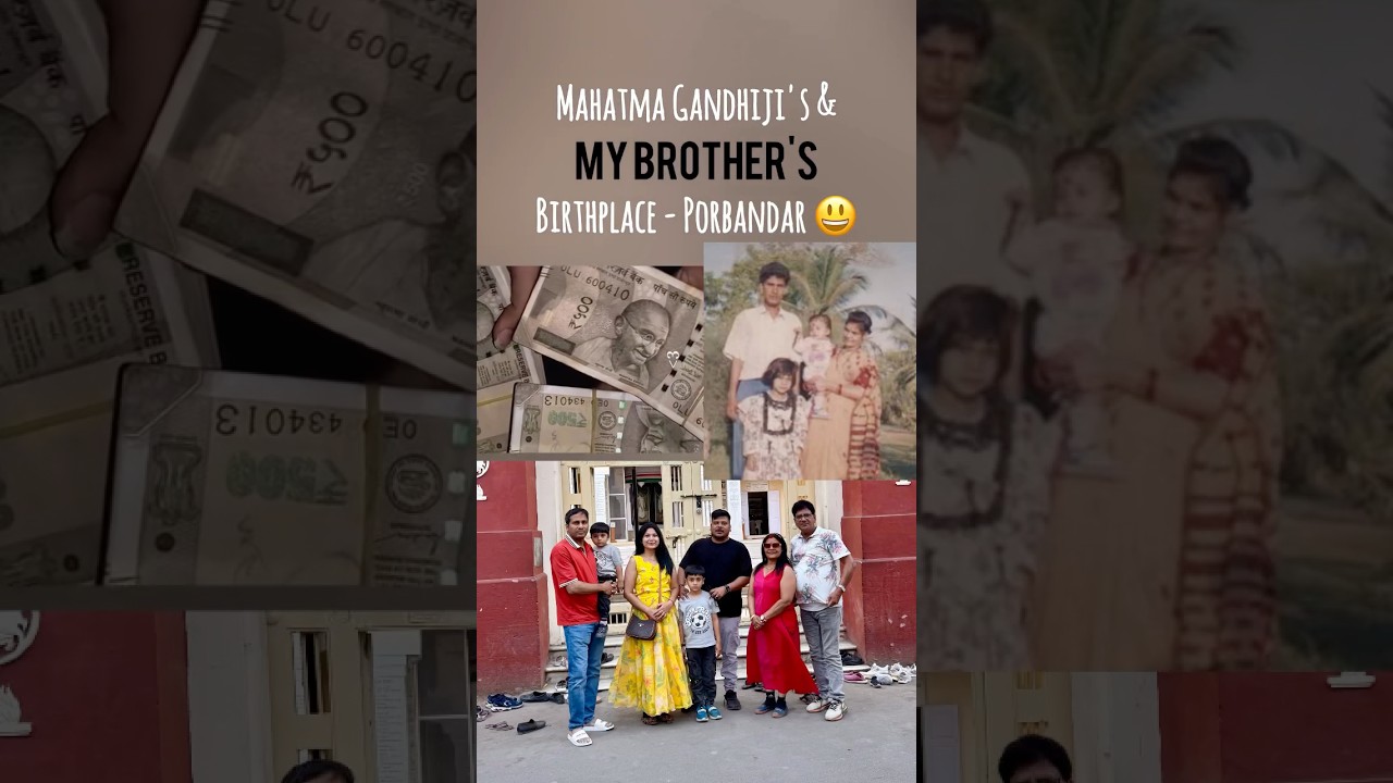 Kirti Mandir, Porbandar is the birthplace of Mahatma Gandhi. It was built in 1950