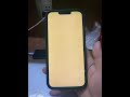 Fix iPhone 13 pro yellow stripes screen error by using copper wire !