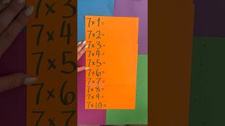 7 times table hack that will help you and your kids