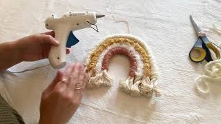 MACRAME RAINBOW WORKSHOP for Freewheeling Craft Market