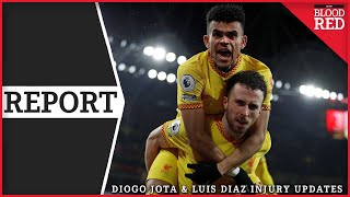 Diogo Jota & Luis Diaz Injury Latest As Stars Continue Rehab On Liverpool Trip To Dubai | REPORT