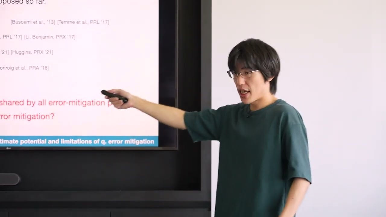 Ultimate potential and limitations of quantum error mitigation – Ryuji Takagi – Tech Talks @ Horizon