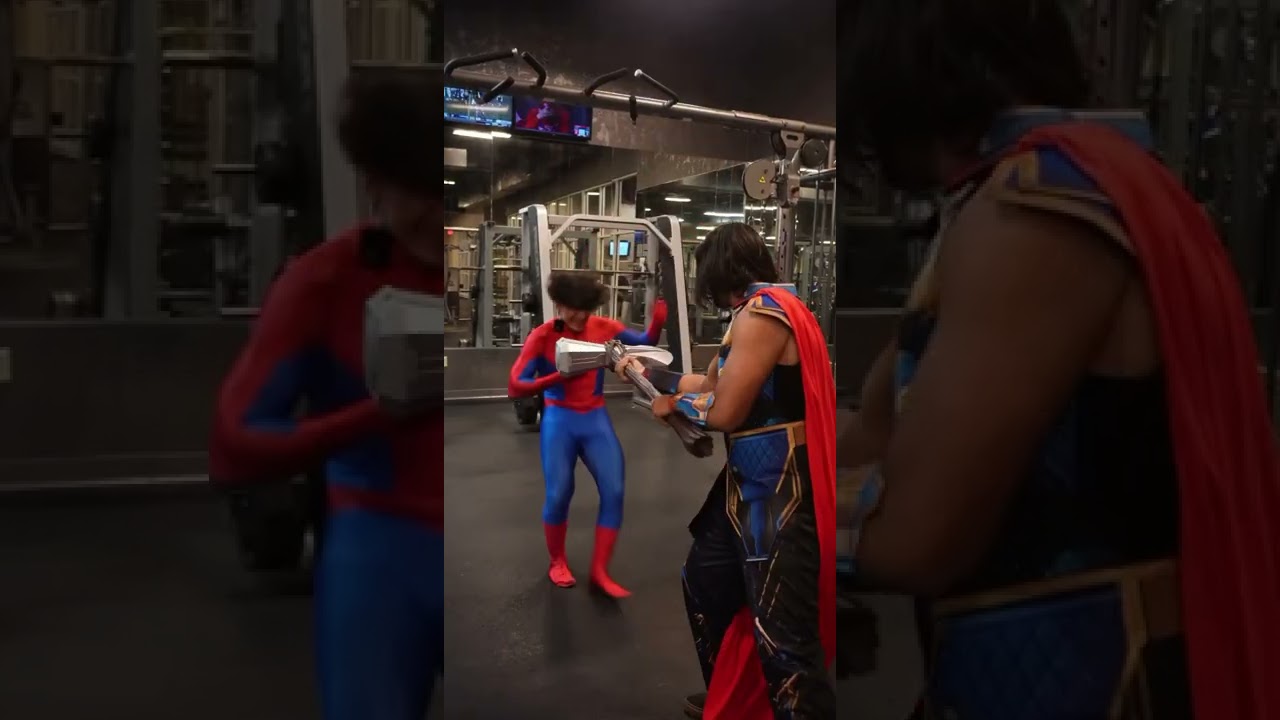 Hispanic Spider-Man vs. Brown Boy Thor