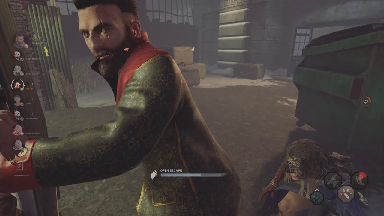 Dead by Daylight 2v8 Escapist as King David