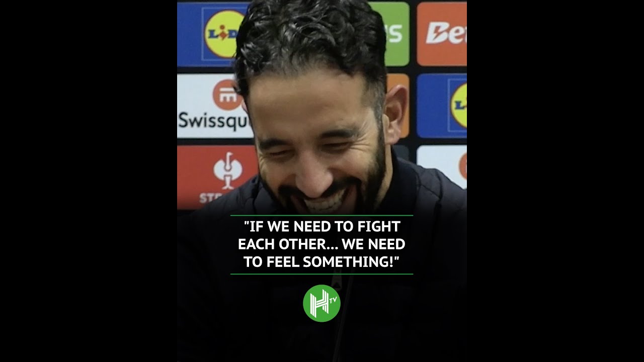 Amorim on Hojlund & Amad ROW 🤬