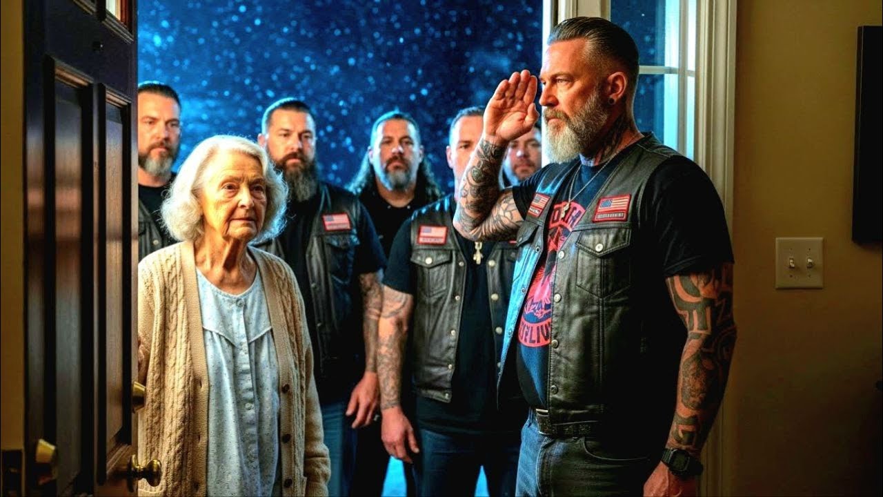 Poor Grandma Took In 9 Hells Angels During a Blizzard — What They Bikers Did Next Shocked the City