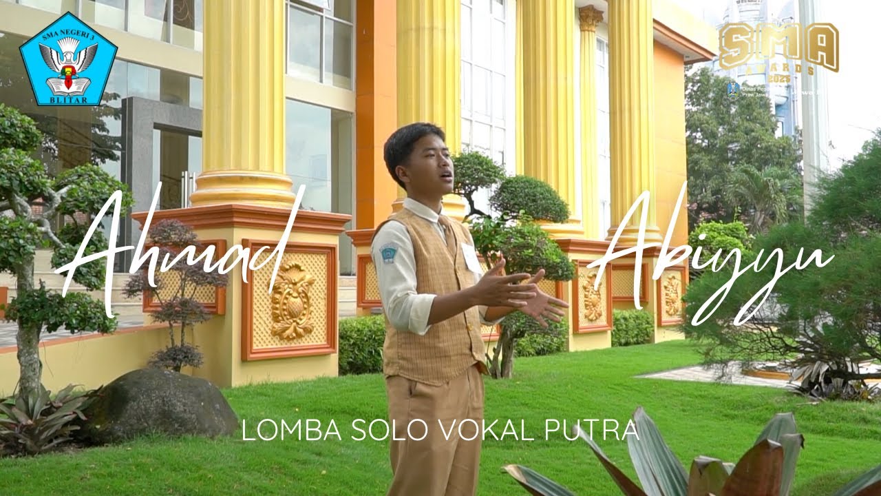 Jawa Pos SMA Awards 2025 – Menyanyi Solo Putra – SMAN 3 Blitar