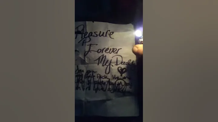 letter back from wife Lisa Winslow, please don't k...