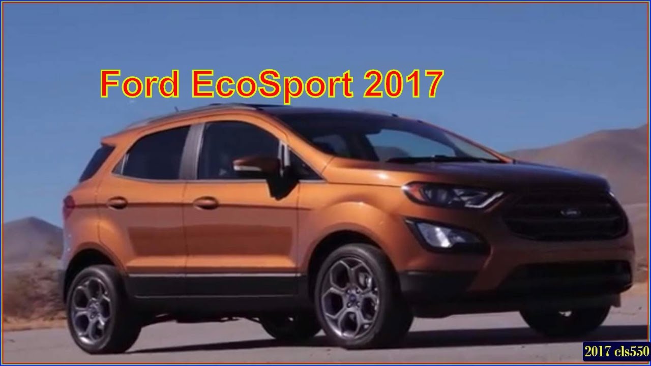 Ford EcoSport 2017 Titanium - Exterior and Interior Reviews - YouTube