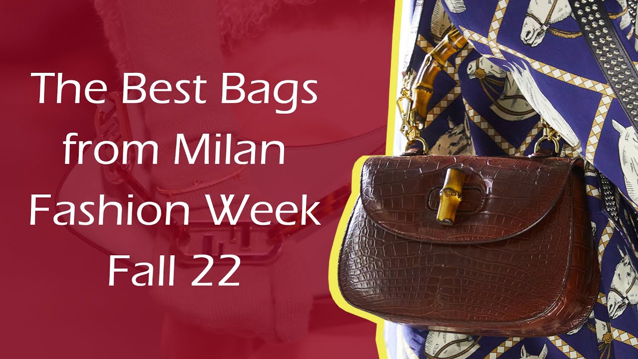 The best handbags from London fashion week, Milan Fashion Week