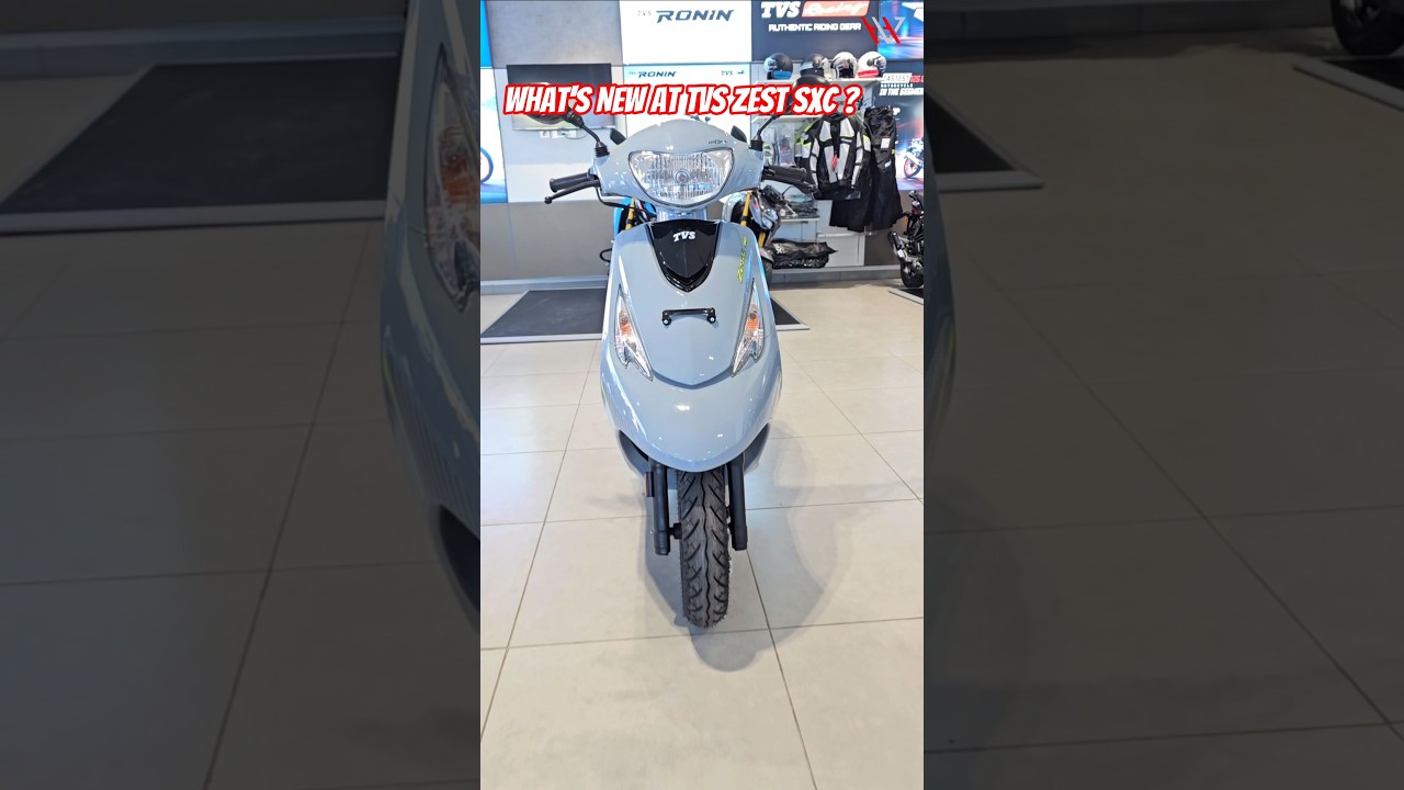 What's New at Tvs Zest 110 SXC Variant ? Hybrid Views - Tamil 🏁