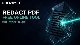 How to Redact PDF Free Online – True Permanent Removal | FreeDailyPro.com screenshot 3