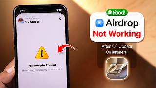 Не работает AirDrop на iPhone 11 после обновления iOS 27? Как исправить! screenshot 4