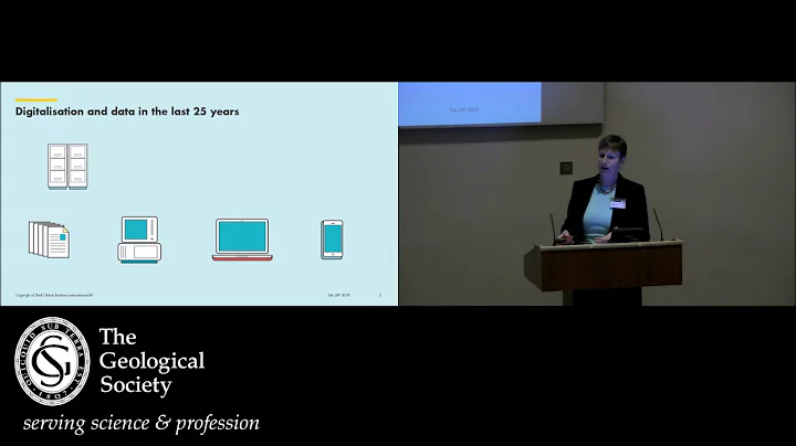 Janet Watson 2018: KEYNOTE: Digitalization and Data in Field Development - Liz Wild (Shell)