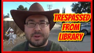 The Moronic Frauditor Known as ALCOR Accountability Does a Dumb and Gets Trespassed from a Library