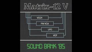 Arturia Matrix 12 V - Sound Bank 85