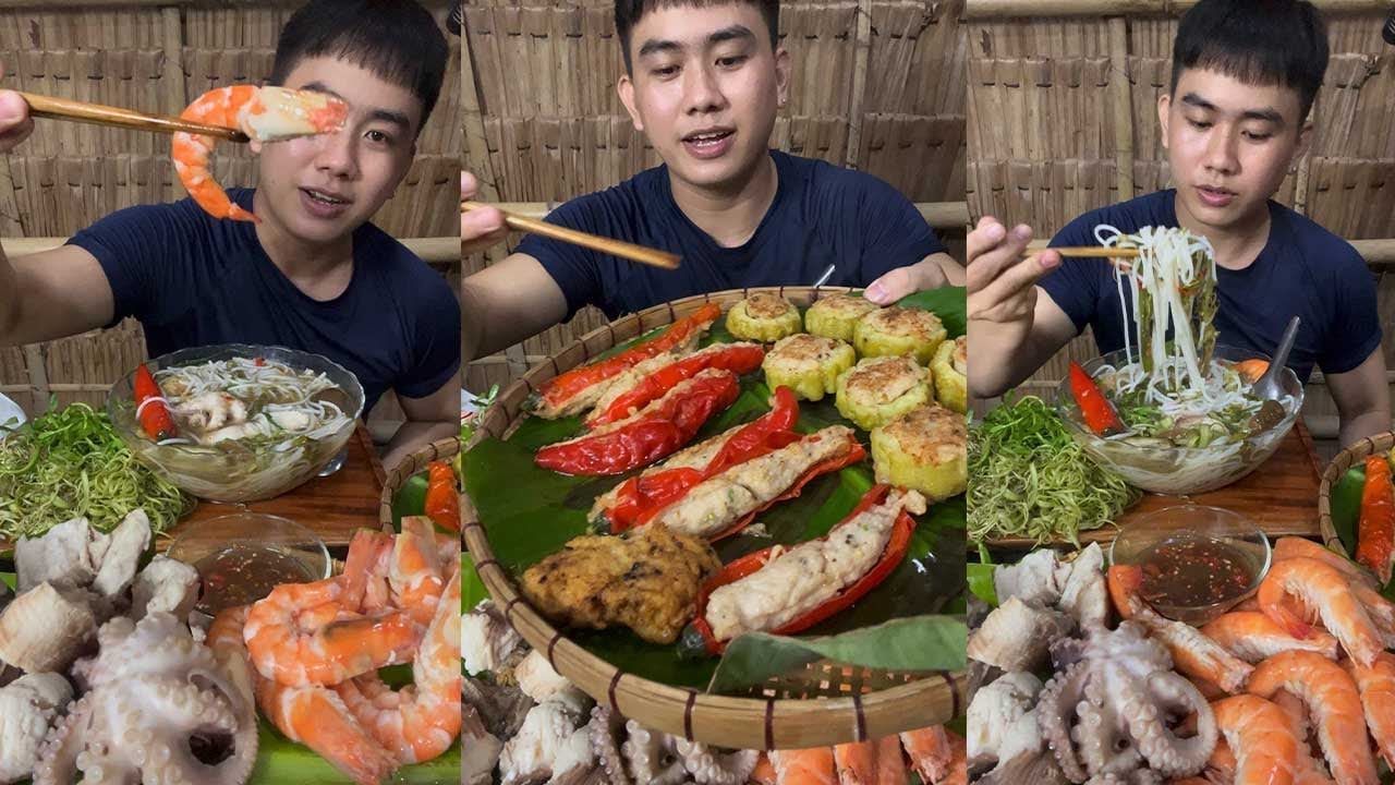 Nấu Nồi Bún Mắm Miền Tây Chả Cá Nhồi Ớt Khổ Qua Ngon Ngất Ngây | Fermented Fish Noodle Soup