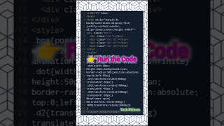 Spinning Dots Loader Animation | HTML CSS Circle Effect#html#viral#trending#explore#coding