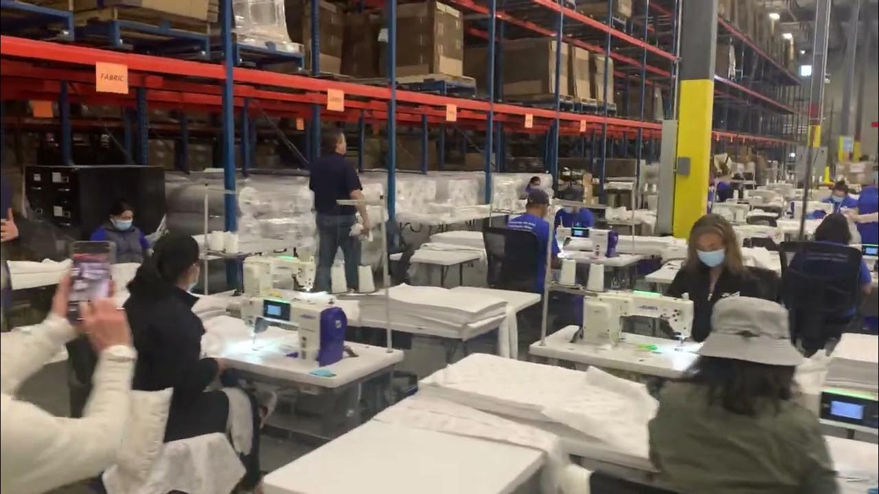 MY Pillow Factory Tour By Mike Lindell YouTube