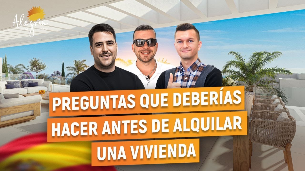 🇪🇸 Preguntas que deberías hacer antes de alquilar una vivienda 🇪🇸 - YouTube