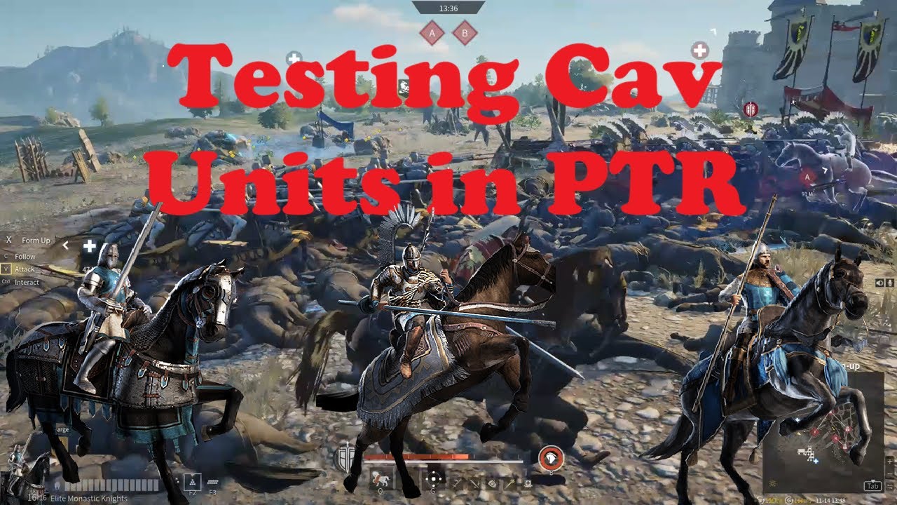 Charging Cav is back!! l HRE PTR Cav Testing - Conqueror's Blade