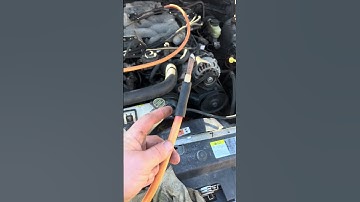 Homemade smoke machine used to find vac leak.