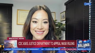 CDC asks the Department of Justice to appeal mask policy |  On Balance with Leland Vittert
