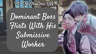 Dominant Boss Flirts With His Submissive Tsundere Worker [ASMR Roleplay] screenshot 5