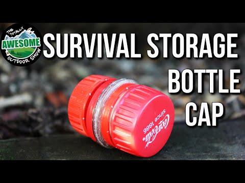 DIY Survival Container from Recycled Bottle Caps! | TA Outdoors