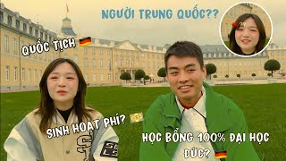 Phỏng vấn người Đức gốc việt 🇻🇳🇩🇪 Sinh ra ở Đức? Cách tìm￼ học bổng 100%? Nhầm Gà là người Trung