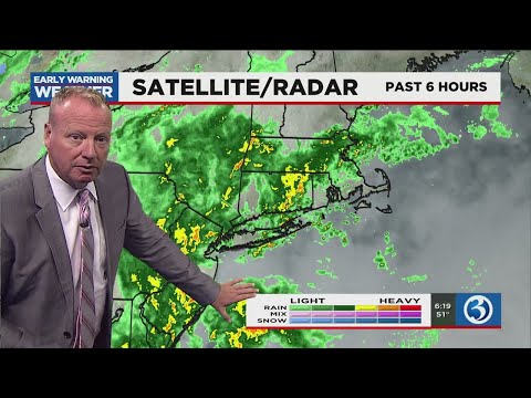 FORECAST:  A nor'easter produces heavy rain and a gusty wind