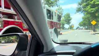 D.C fire engine 5 responding 