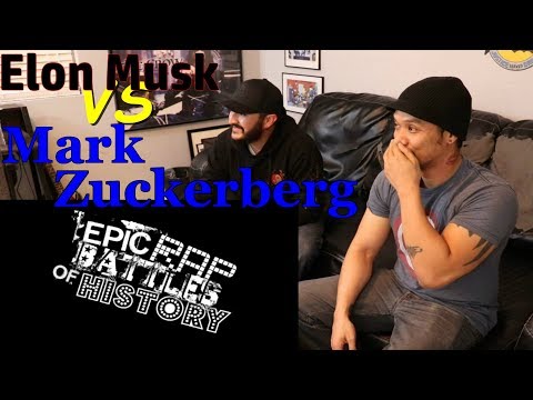 Elon Musk vs Mark Zuckerberg - Epic Rap Battles of History - REACTION