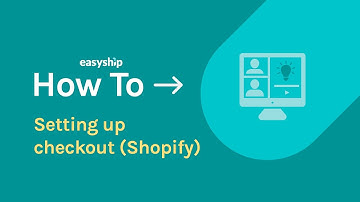 Activating Rates at Checkout on Shopify | Easyship Helpcenter