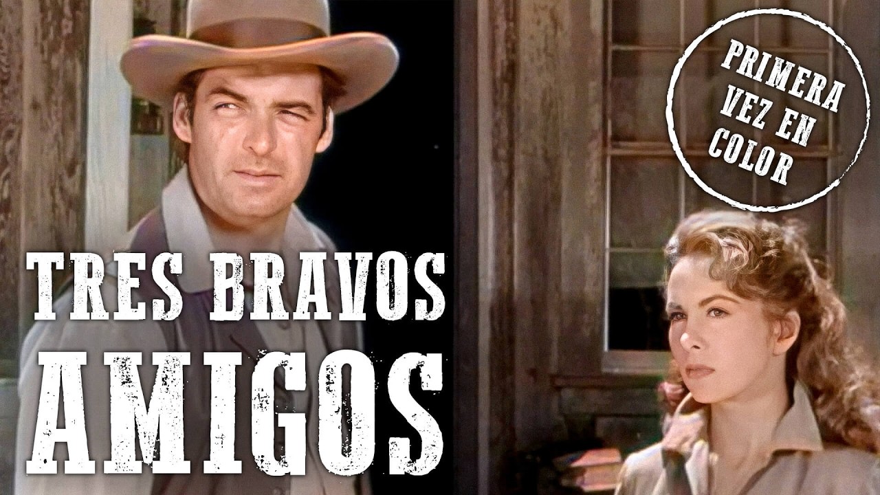 Tres bravos amigos | Rory Calhoun | Western | Español | Coloreado