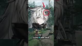 Why does Lappland have hair clips in all of her versions? #endfielcreators