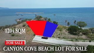 CANYON COVE BEACH LOT 1204 SQM NEAR PUNTA FUEGO | BEACH LOT TOUR B81