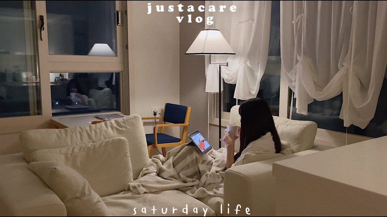 влог субботней жизни🍧🧸🍞⌇Работа в офисе в Корее, приготовление легкой еды, больничная неделя