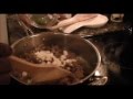 Smothered Pork Chops, Dirty Rice, Northern Beans & Onion Bread