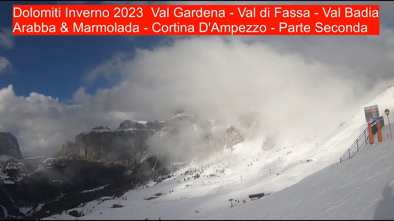 Dolomiti 2023 Val Gardena, Val di Fassa, Arabba/Marmolada, Val Badia Cortina D'Ampezzo parte seconda