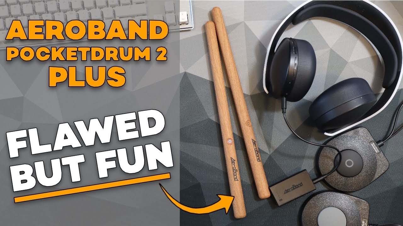 Aeroband Pocket Drum 2 Plus Review - YouTube