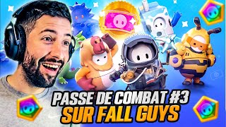 Le PASSE de COMBAT PART 3 DEBARQUE sur FALL GUYS