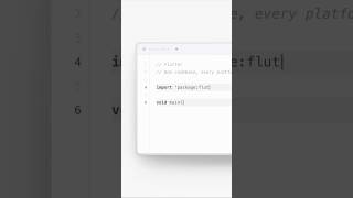 One codebase, multiple platforms #flutter ❤️