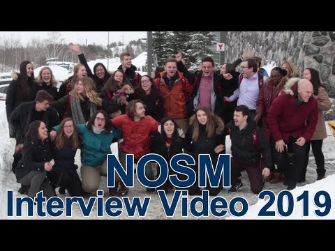 NOSM 2019 Admissions Interview Video