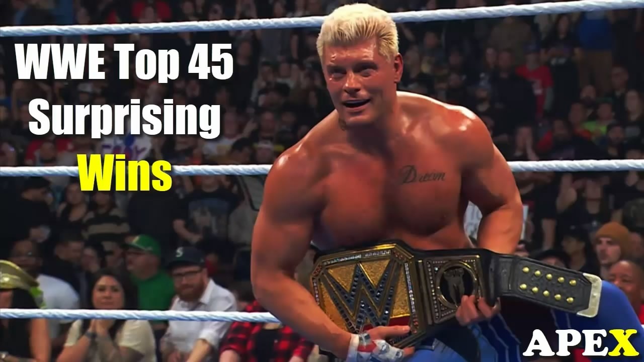WWE Top 45 Surprising Wins That Shocked The World